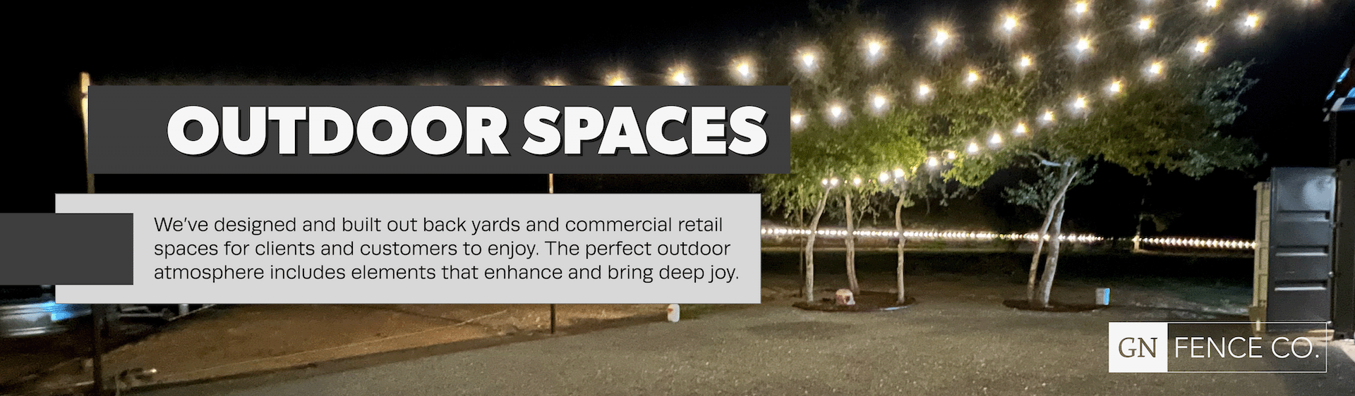 Outdoor Spaces