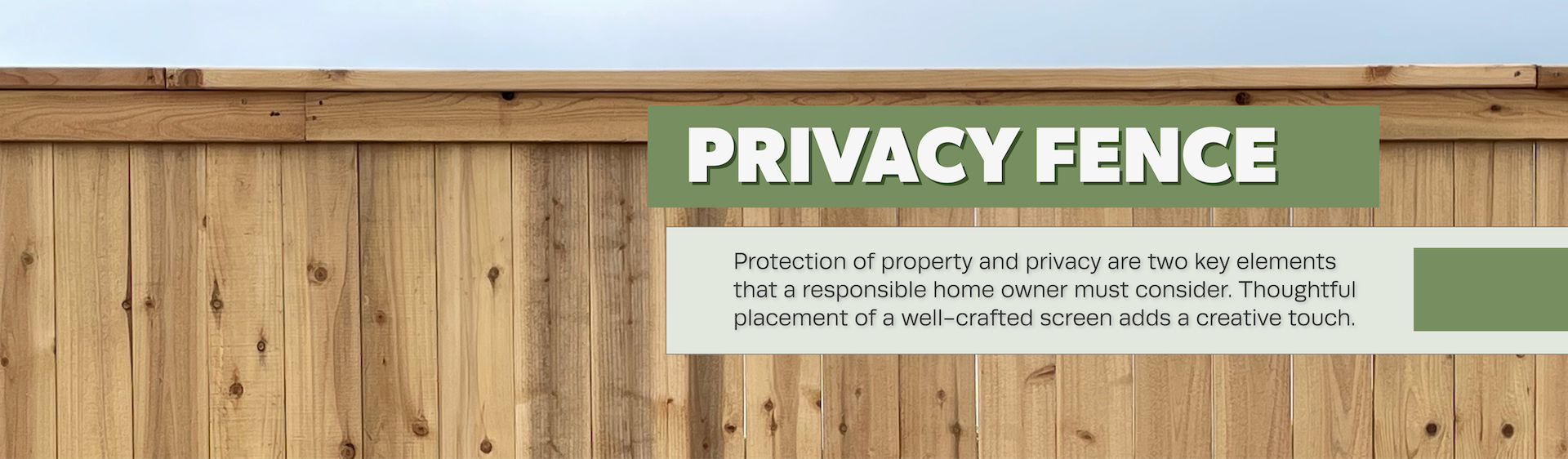 Privacy Fence