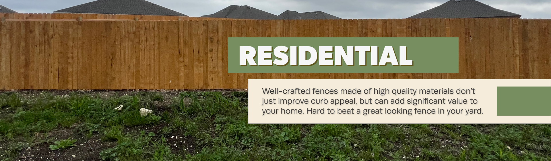 Residential Fence